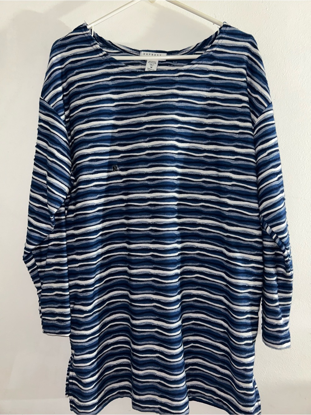 NWT Vintage Express Tricot Blouse Y2K Size Medium
